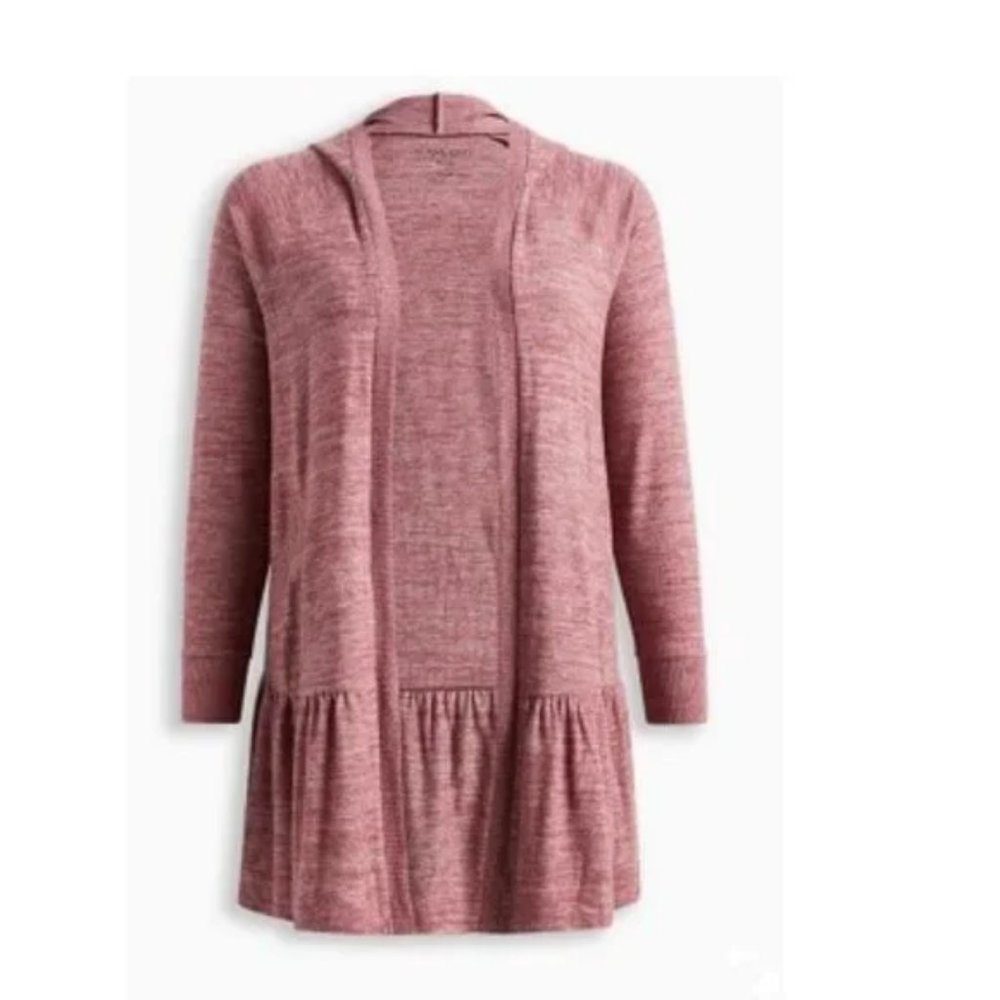 TORRID 2X SUPER SOFT PINK PLUSH DUSTER